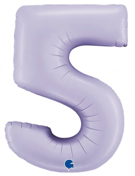 Lila Zahl: 5 - 102cm